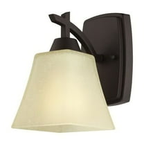 Westinghouse Midori Series 63073 Indoor Wall Fixture, 1-Lamp, Oil-Rubbed Bronze Fixture