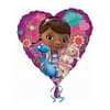 Anagram International HX Doc McStuffins Love Packaged Party Balloons, Multicolor