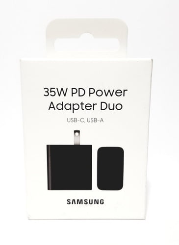 35W PD Power Adapter DUO Color Negro Samsung EP-TA220NBEGMX