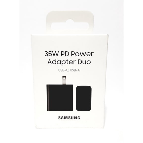 35W PD Power Adapter DUO Color Negro Samsung EP-TA220NBEGMX