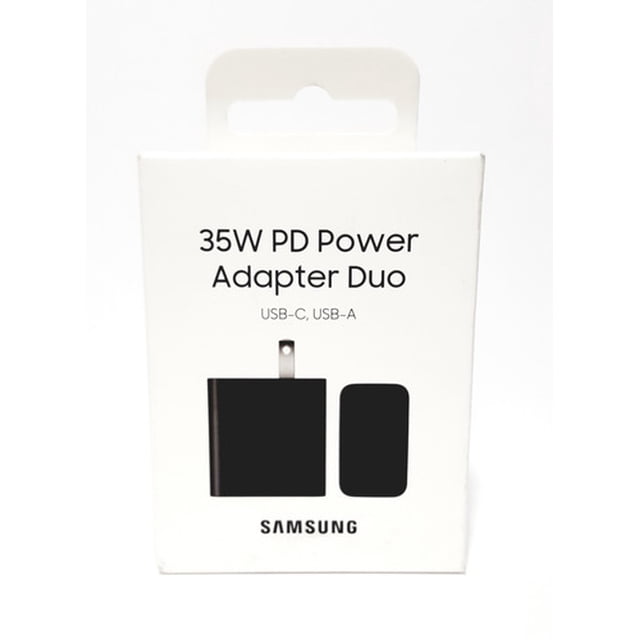 35W PD Power Adapter DUO Color Negro Samsung EP-TA220NBEGMX