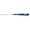WHITE | ROYAL, variant on BamBooBat by Pinnacle Sports Equipment INC. Adult Cupped End Long Barrel Bamboo Baseball Bat, White Handle/Royal Barrel, 32"