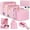 Blush Pink, variant on Mygreen 8 Set Packing Cubes Luggage Packing Organizers for Travel Accessories-Cream