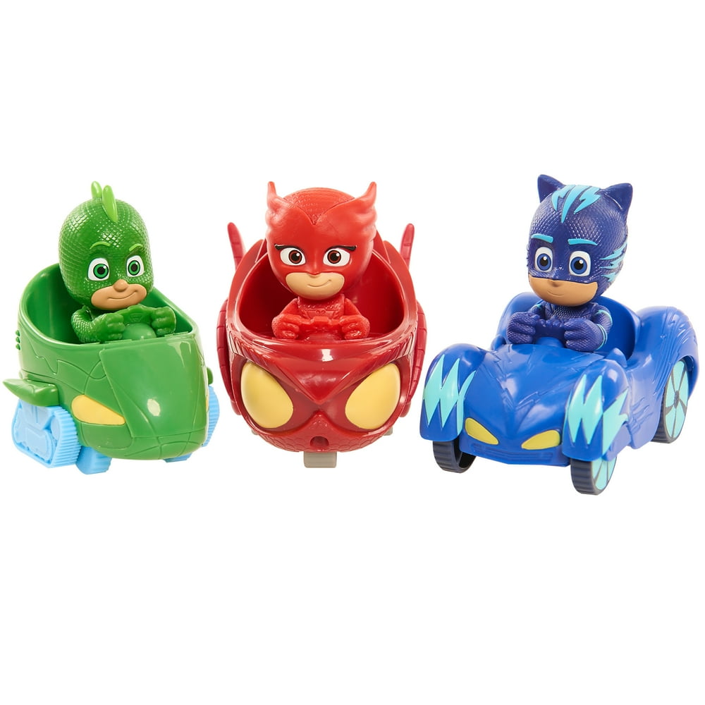 PJ Masks Mini Vehicle 3Pack, Vehicles, Ages 3 Up, by Just Play