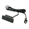 thumbnail image 4 of Prise Hub USB Alimentée Encastrée Prise d'Alimentation USB avec Bloc d'Alimentation 2 Ports USB 2,1 A Montée dans Lit Bureau Table Sofa Noir, 4 of 6