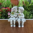 thumbnail image 7 of Garden Sculptures And Statues Resin Craft Sitting Boy Girl Figurine Ornament For Living Room Decorative Art Piece, 7 of 7