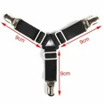 thumbnail image 4 of 4Pcs Bed Suspender Straps Mattress Fastener Holder Triangle Grippers Sheet Clip,, 4 of 6