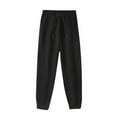 thumbnail image 1 of Pantalones deportivos de longitud completa para hombre, moda, lisos, informales, cintura elástica con bolsillo, pantalones deportivos para hombre, 1 of 2