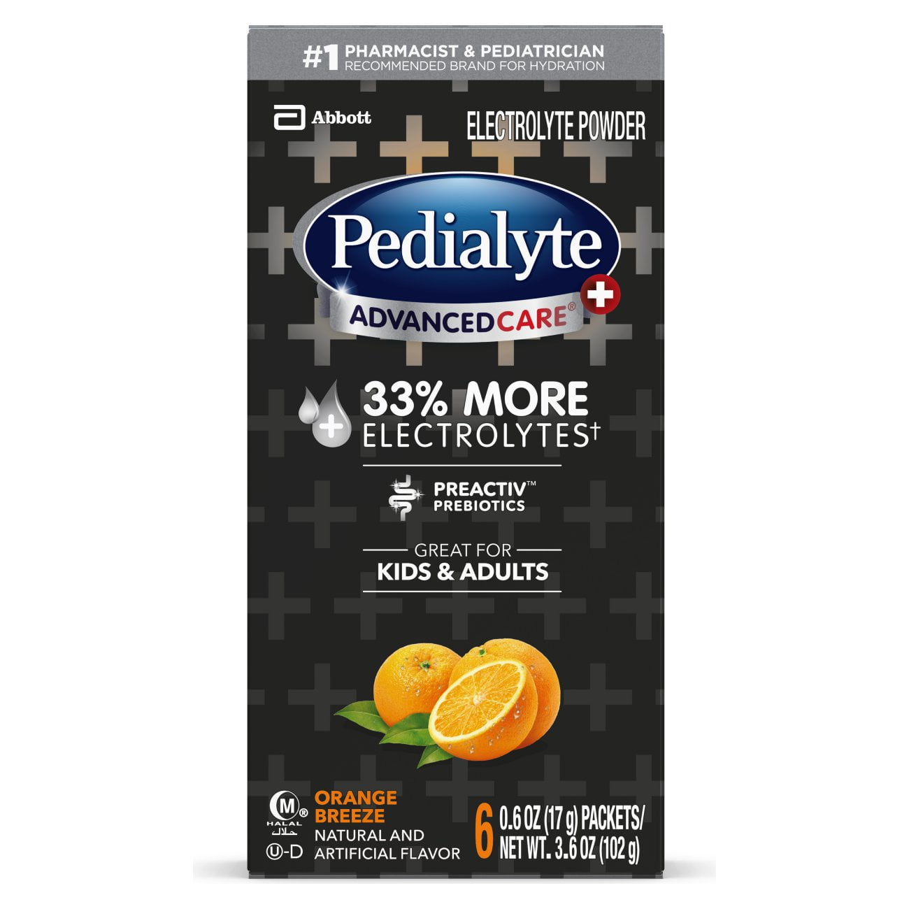 Pedialyte AdvancedCare Plus Electrolyte Powder, with 33 More