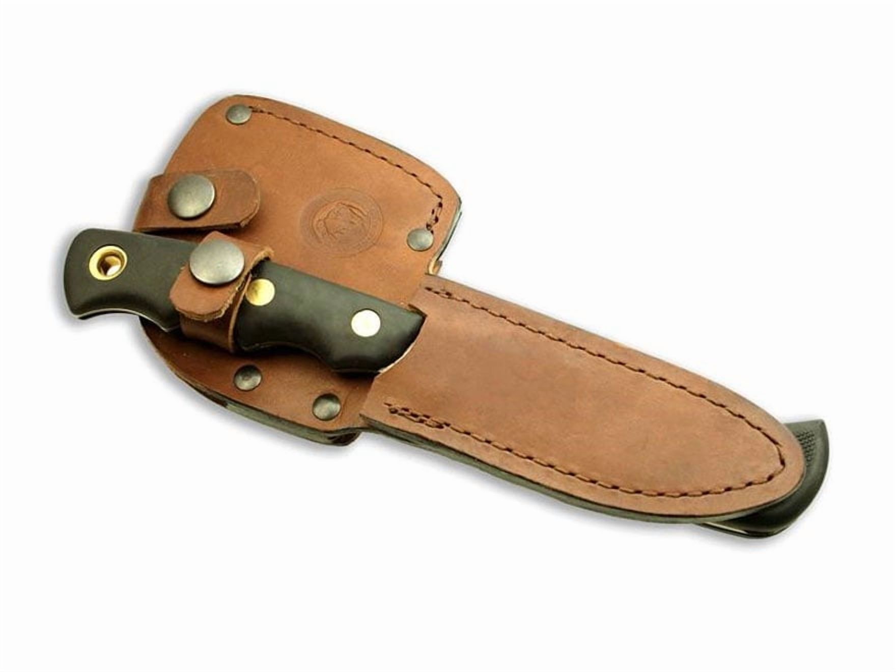 Knives of Alaska Bobcat Hatchet/Alpha Wolf Fixed Blade Knife Combo Suregrip Handle Black