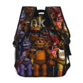 thumbnail image 4 of Lsque Five Nights At Freddy'S Pattern Casual Backpack for School, Work, Travel – Adjustable Straps, Multiple Compartments – Ergonomic Design, Fits Laptops and Tablets, 4 of 7