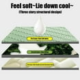 thumbnail image 3 of YOPTOP Memory Foam Bed Pillow Case  - Extra Firm  Adjustable  Cooling Pillows for Side Sleeper  Back  Stomach,green, 3 of 7