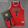 thumbnail image 2 of HipJazer 7#AKAGI Shohoku 6#YASUDA 8# SHIOZAKI 9#KAKUTA 13#SASAOKA 15#KUWATE Camiseta de baloncesto Camisetas deportivas de baloncesto, 2 of 5