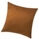 thumbnail image 2 of Funda de almohada de terciopelo cuadrado con forma de almohada Funda de almohada de decoración de sofá de color sólido, café Sweethay HA003042-08, 2 of 6