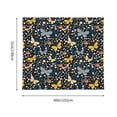 thumbnail image 3 of Yiaed Flowers Butterfly Print Tapestry for Bedroom,Tapestry Wall Tapestries, Tapestry Aesthetic for Living Room Dorm Room 51" X 60", 3 of 6
