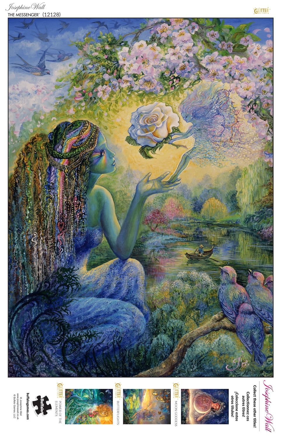 Buffalo Games 1000-Piece Josephine Wall The Messenger Interlocking Jigsaw Puzzle