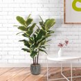 thumbnail image 1 of Planta artificial decorativa moderna con maceta Artego 100cm de alto, 1 of 9