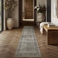 thumbnail image 3 of BERTHMEER 2'x8' Washable Runner Rugs for Hallway Bedroom Entryway Kitchen Non Slip Mossy Gray Vintage Oriental Traditional Distressed Runner Rugs, 3 of 6