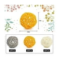 thumbnail image 2 of Decorative Balls for Bowl Centerpiece,16PCS Large Rattan Balls 2.8 Inch Yellow Wicker Balls Decorat, 2 of 4