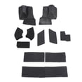 thumbnail image 2 of Kit de Joint Rigide, Kit de Joint de Bloqueur Rigide Résistant à l'Usure, Éponge en Caoutchouc Imperméable, Auto-Adhésif Longue Durée pour JL JLU JT 2018 et Plus, 2 of 7