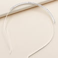 thumbnail image 5 of 2 piezas Exquisitas bandas de cabello delicada diadema de perla Decoración de la banda de cabeza elegante de la cabeza, 5 of 5