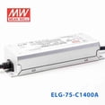 thumbnail image 4 of Mean Well ELG-75-C1400A Power Supply 75W 1400mA - Adjustable, 4 of 5