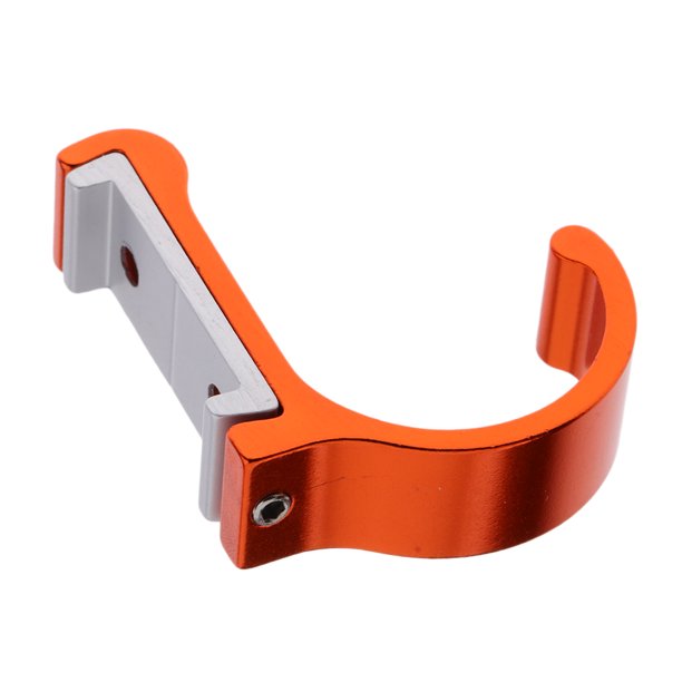 Percha de aluminio del gancho de la toalla del traje de la ropa del espacio para el cuarto de baño de la cocina naranja Sunnimix Ganchos para montaje en pared