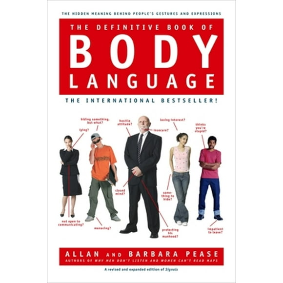 Pre-Owned The Definitive Book of Body Language: The Hidden Meaning Behind People's Gestures and (Hardcover 9780553804720) by Barbara Pease, Allan Pease