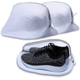 thumbnail image 1 of Jinsinto 3 Filet à Linge pour Chaussures / Espadrilles, Sac à Linge avec Fermeture Éclair, 1 of 5