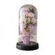 thumbnail image 1 of Ramos de rosas artificiales y flores preservadas para graduación, aniversario e hija. Envoltura morada, 1 of 9