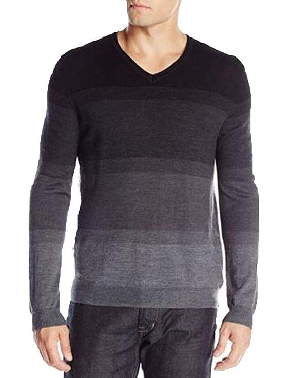 Calvin Klein Calvin Klein Men's Merino Solid VNeck Sweater (Medium