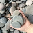 thumbnail image 6 of Sylvtty Flat Smooth Pebbles Art Painting River Rocks Natural Stones for Crafts DIY Art Supplies Garden Decoration, 6 of 6