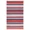 Navy & Red, variant on Hasoo 8' x 10' Black & Brown Outdoor Rug Plastic Straw Geometric Striped Carpet Waterproof PP Tube Woven Portable Mat for Patio Decor, Balcony, Picnic