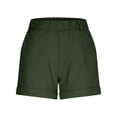 thumbnail image 6 of longantii Golf Shorts for Women Trendy Casual Summer Chino Shorts Stretchy Lightweight Outdoor Hiking Shorts with Pockets XL, 6 of 7