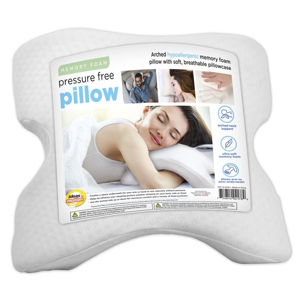 Couple Pillow with Arm Hole Arm Pillow Side Sleeper Shoulder Pain