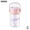 Pink, variant on Reusable Water Bottle 600 800ml BPA Free Food Grade PP Eco Resin Portable Leak Proof Sports Bottle For Gym School Travel White Green Pink