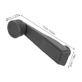 thumbnail image 2 of unbranded 10Ud Manijas Para Subir Y Bajar De Auto Color Negro Ergonómico, 2 of 6