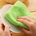 thumbnail image 2 of Paños de limpieza de microfibra para cocina y baño, paños de limpieza de vellón coral, súper absorbentes, antiadherentes, lavables con aceite, de secado rápido, paños de cocina de terciopelo, bordes, 2 of 6