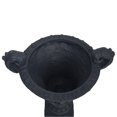 thumbnail image 4 of Egypt Outdoor Light Weight Concrete Chalice Garden Urn Planter, Black, 4 of 6