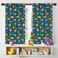 thumbnail image 5 of Blackout Kids Curtains,Dinosaur and Palm Tree Pattern Childrens Insulated Curtains Set Of 2,Bedroom Essentials,Toddler Room Decor 42"x54", 5 of 5