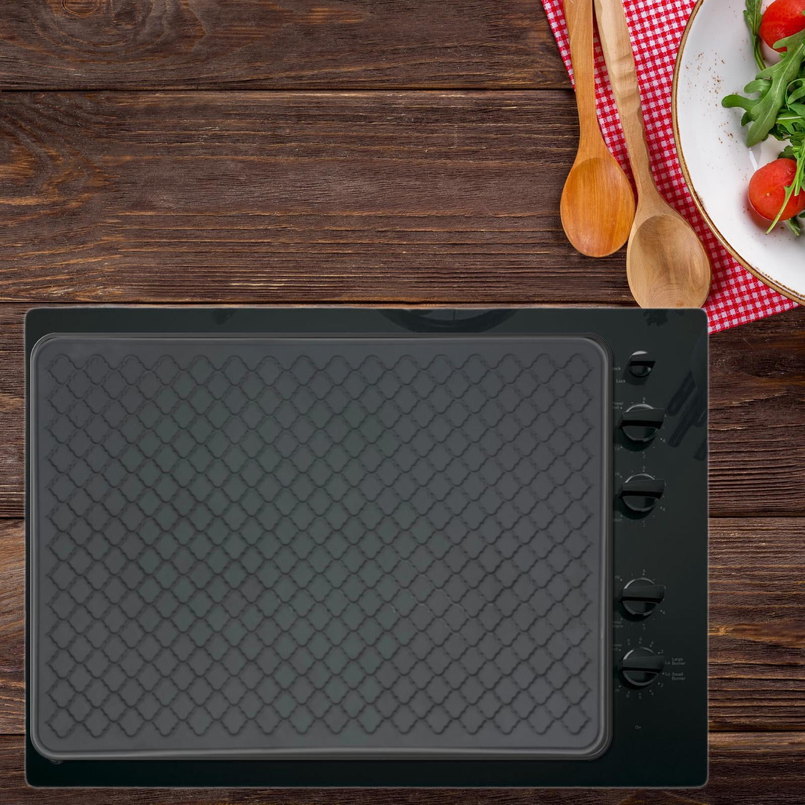 Baoblaze Silicone Top Cover for Electric Guard Silicone Mat Black