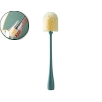VQPeo Bottle Brushes, Long Wood Handle Bottle Brush Cleans and Scrubs Wide Mouth Jars, Glasses, Vases, Mugs and Pitchers