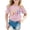 r-40Pink15, variant on NAFUU Kids Girls T Shirts Casual Short Sleeve Tees Back To School Season With Number Print Loose Fit Round Neck Going Out Tops For Girls Sizes 3-4 Years