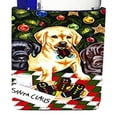 thumbnail image 1 of ""Los Tesoros De Caroline Ayudantes De Papá Noel En Medias Navideñas Labrador Michelob Ultra Koozies Para Latas Delgadas Multicolor"", 1 of 1