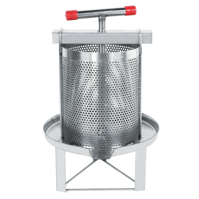 Outil d'Apiculture Manuel en Acier Inoxydable avec Filtre à Cire pour Presse à Cire à Miel