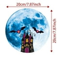 thumbnail image 2 of xiaxaixu Halloween Wall Sticker, Luminous Scarecrow Print PVC Decals Posters, 2 of 5