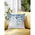 thumbnail image 2 of Outdoor Pillows Waterproof, Blue Eucalyptus Leaves Bedding Throw Pillows with Insert for Couch Sofa Bed, Summer Botanical Weeping 16x16 Inch Pillowcases Decorative Camping Patio Pillow Set of 1, 2 of 8