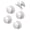 White, variant on Black Self-Adhesive Cabinet Knobs, Self-Stick Hardware Kitchen Cabinet Handles, No-Punch Peel and Stick Drawer Knobs for Refrigerators, Dressers, Windows, Closets