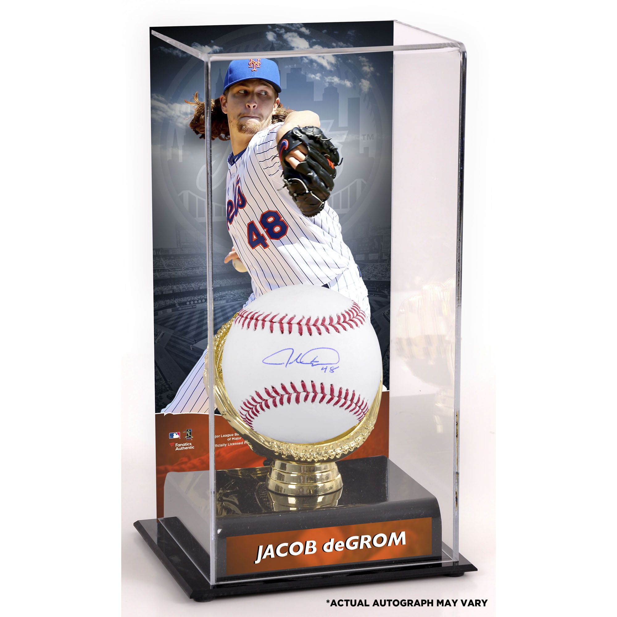 Jacob deGrom New York Mets Autographed Baseball Autographed Baseballs Fanatics Authentic Certified 