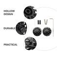 thumbnail image 4 of Phenofice Durable Black Aluminum Alloy Folding Bike Guide Wheel for Enhanced Riding Performance Size 1 Set, 4 of 8